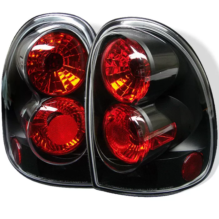 Spyder Auto Black Euro Style Taillights Chrysler Town & Country 1996-2000 - ALT-YD-DC96-BK