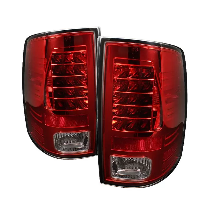 Spyder Auto LED Red/Clear Tail Lights Dodge Ram 1500 2009-2010 - ALT-YD-DRAM09-LED-RC