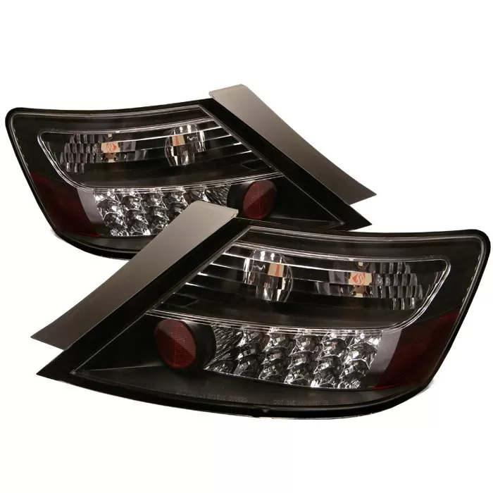 Spyder Auto 2-Door LED Black Tail Lights Honda Civic 2006-2010 - ALT-YD-HC06-2D-LED-BK
