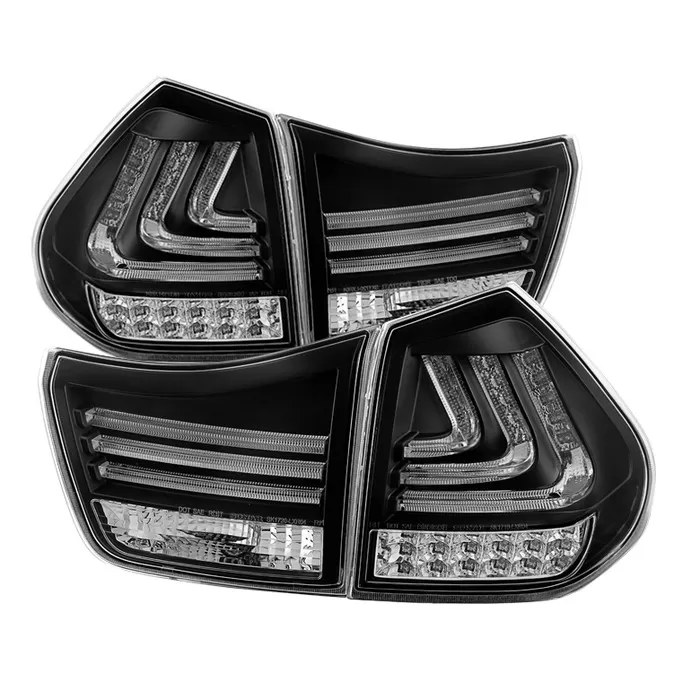 Spyder Auto Black LED Taillights Lexus RX330 2004-2006 - ALT-YD-LRX04-LED-BK