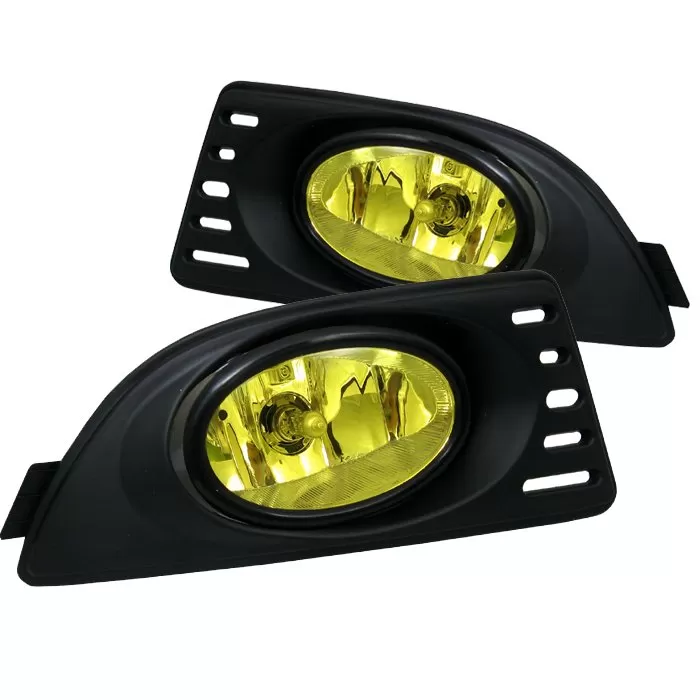 Spyder Auto OEM Yellow Fog Lights w/ Switch Acura RSX 2005-2007 - FL-AR06-Y