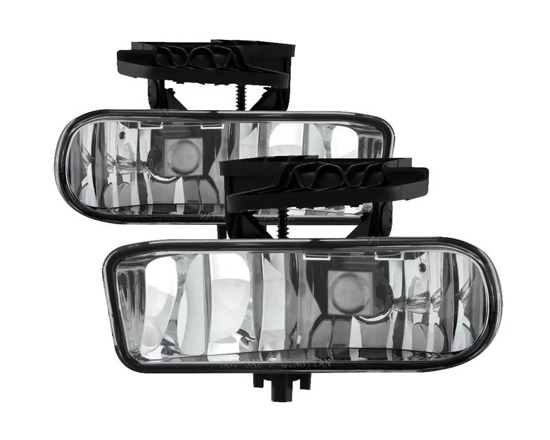 Spyder Auto Clear OEM Fog Lights Sierra 1500 HD | 2500 HD | 3500 | C3 2001-2002 - FL-CL-GMCY99-C