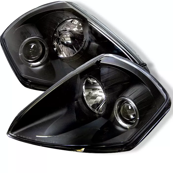 Spyder Auto Halo Black Projector HeadLights Mitsubishi Eclipse 2000-2005 - PRO-YD-ME00-HL-BK