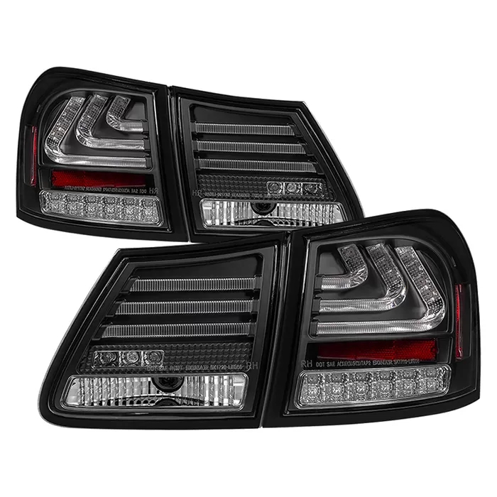 Spyder Auto LED Tail Lights Black Lexus GS350 2007-2011 - ALT-YD-LGS06-LED-BK