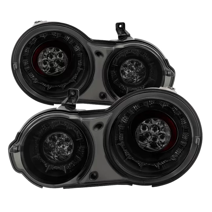 Spyder Auto LED Tail Lights Smoke Nissan GTR 09-15 - ALT-YD-NGTR09-LED-SM
