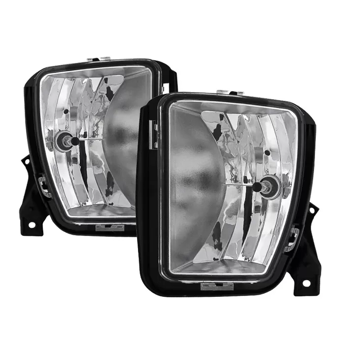 Spyder Auto Clear OEM Style Fog Lights with Switch Dodge Ram 1500 2013-2016 - FL-DR13-C