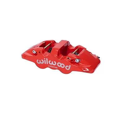 Willwood Aero4-DS Radial Mount Caliper - Red - 120-15598-RD