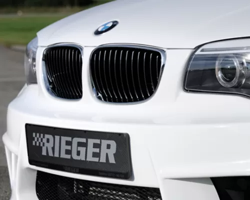 Rieger Front Grill after facelift RH ( Chrome/Black) BMW E82/88 11-13 - B303397