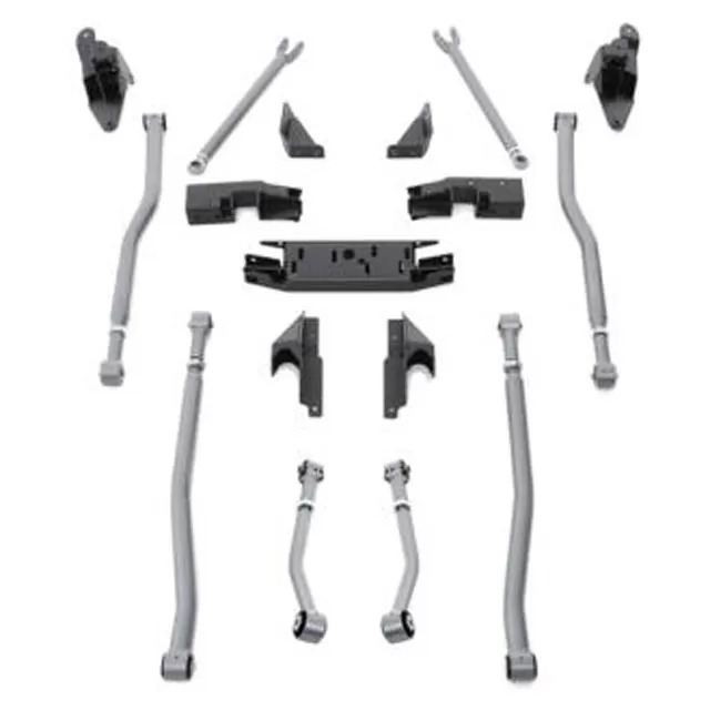 Rubicon Express Extreme Duty Radius Long Arm Upgrade Kit w/4 Link Front And Rear - JK4400
