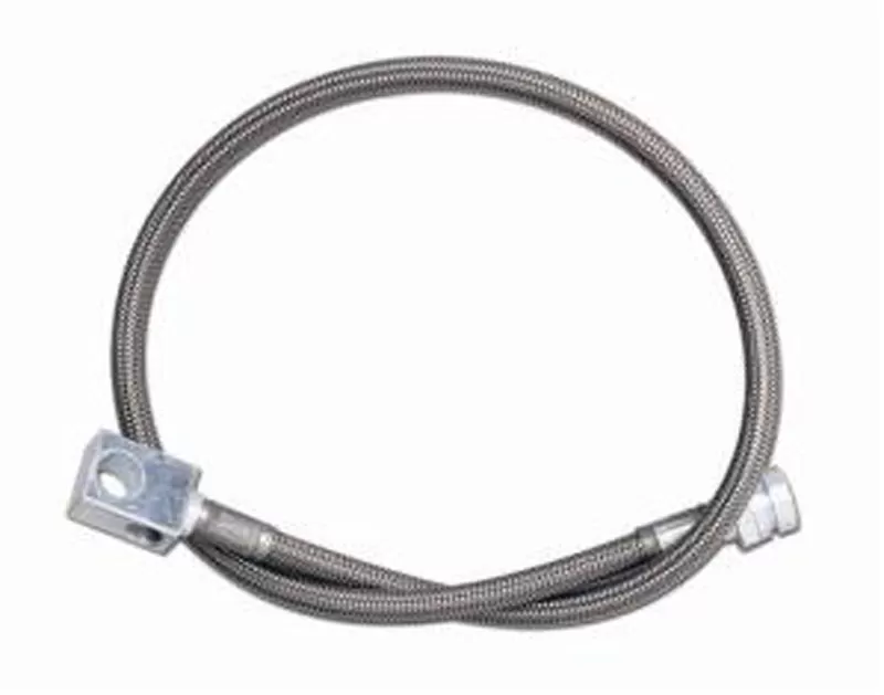 Rubicon Express 22 Inch Rear Brake Line Stainless Steel Lifted Height of 4 Inch to 6 Inch For Use w/PN RE5520 - RE15131