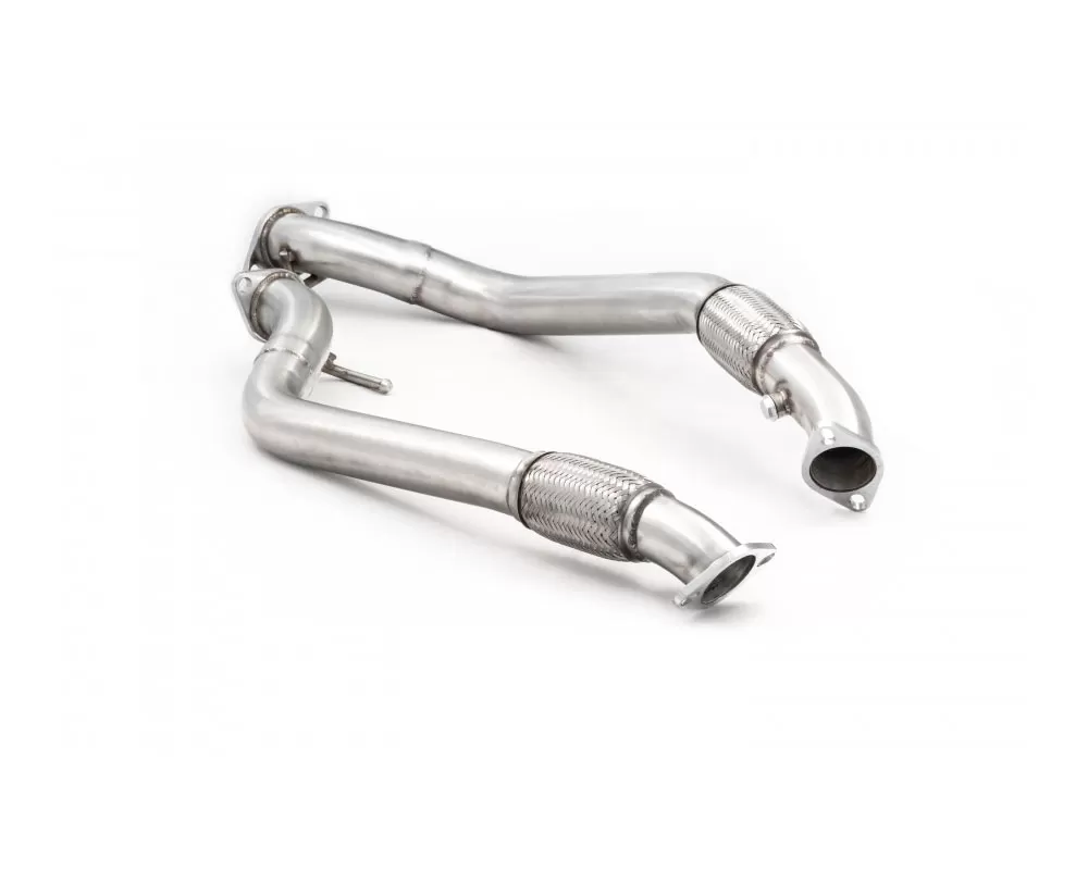 ARK Stainless 2.5 Inch Downpipe and Race Test Pipe Polished Hyundai Genesis Coupe 3.8L 2013-2014 - DP0702-0238