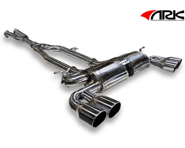 ARK DT-S Stainless Exhaust w/Polished Tips Hyundai Genesis Coupe 3.8L 2010-2012 - SM0702-0103D