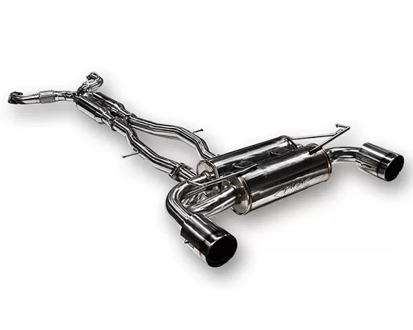 ARK DT-S Stainless Catback Exhaust w/Polished Tips Nissan 370Z 2009-2014 - SM0901-0109D