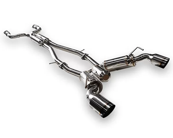 ARK GRIP Stainless Catback Exhaust w/Polished Tips Infiniti G37 Coupe AWD 2008-2013 - SM1102-0107G