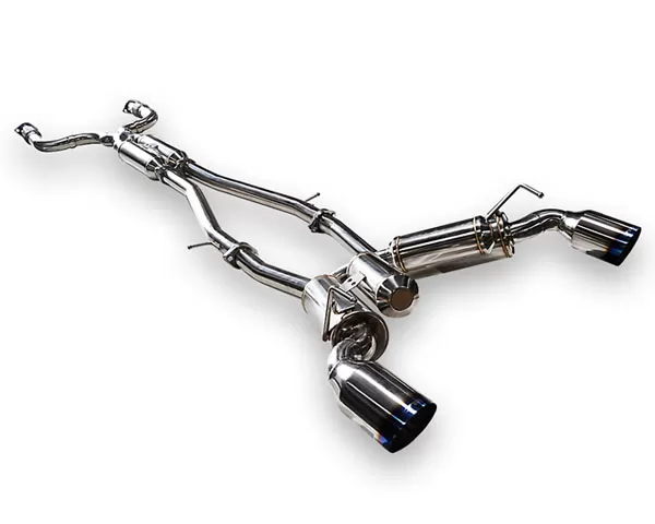 ARK GRIP Stainless Catback Exhaust w/Burnt Tips Infiniti G37 Coupe AWD 2008-2013 - SM1102-0207G