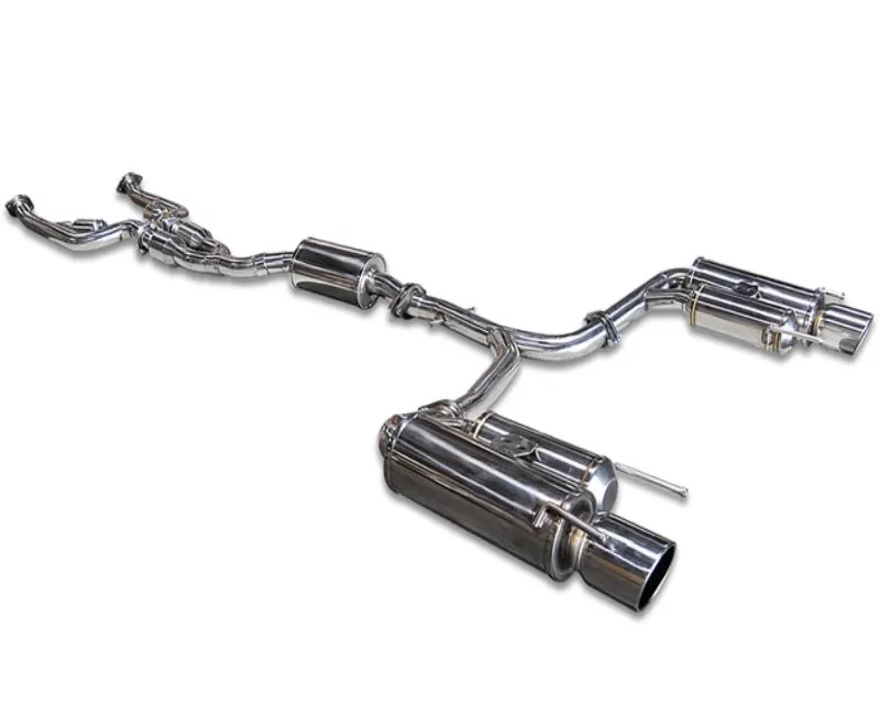 ARK DT-S Stainless Catback Exhaust with Polished Tips Lexus IS250 350 2006-2012 - SM1500-0106D