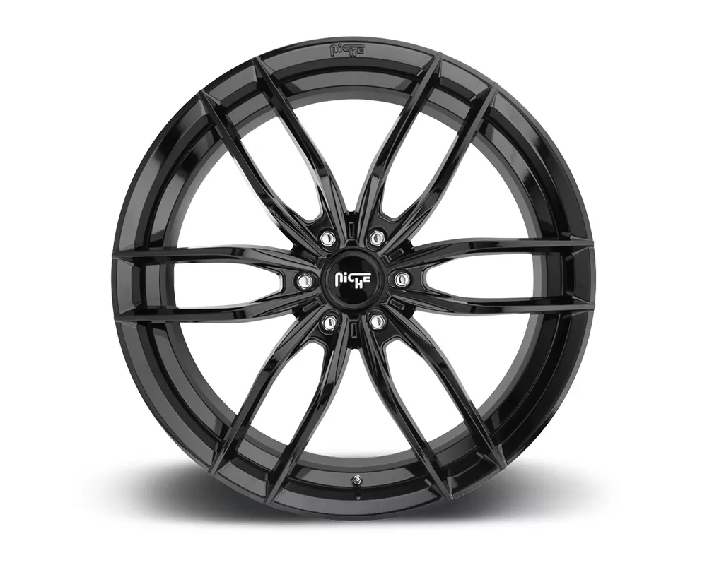 Niche M209 Vosso VI Gloss Black 1-Piece Cast Wheel 24x9.5 6x135 30mm - M209249589+30