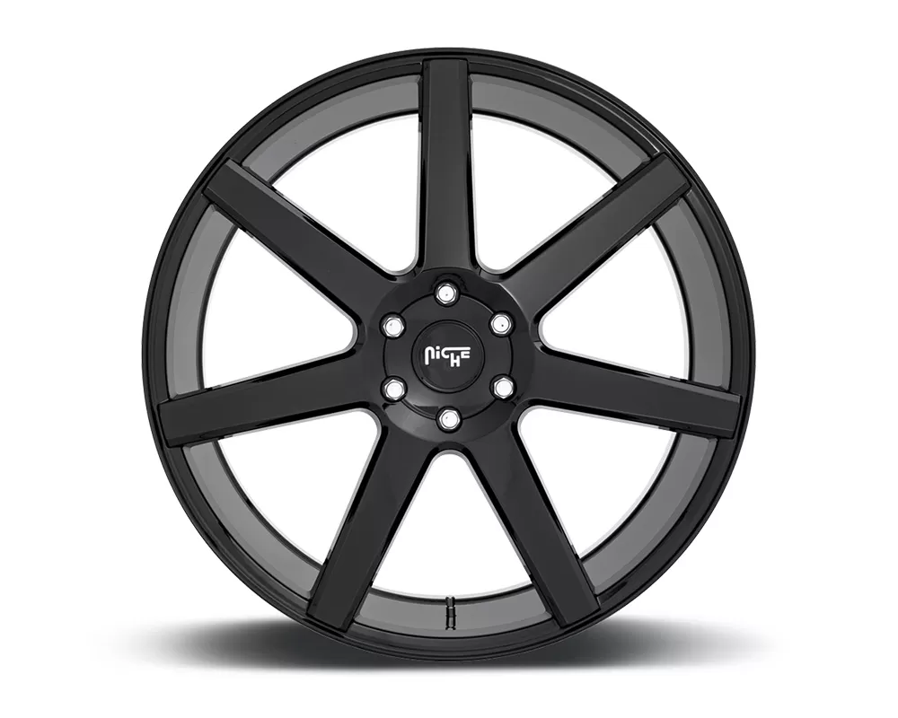Niche M230 Future Gloss Black 1-Piece Cast Wheel 20x9.5 6x139.7 30mm - M230209584+30