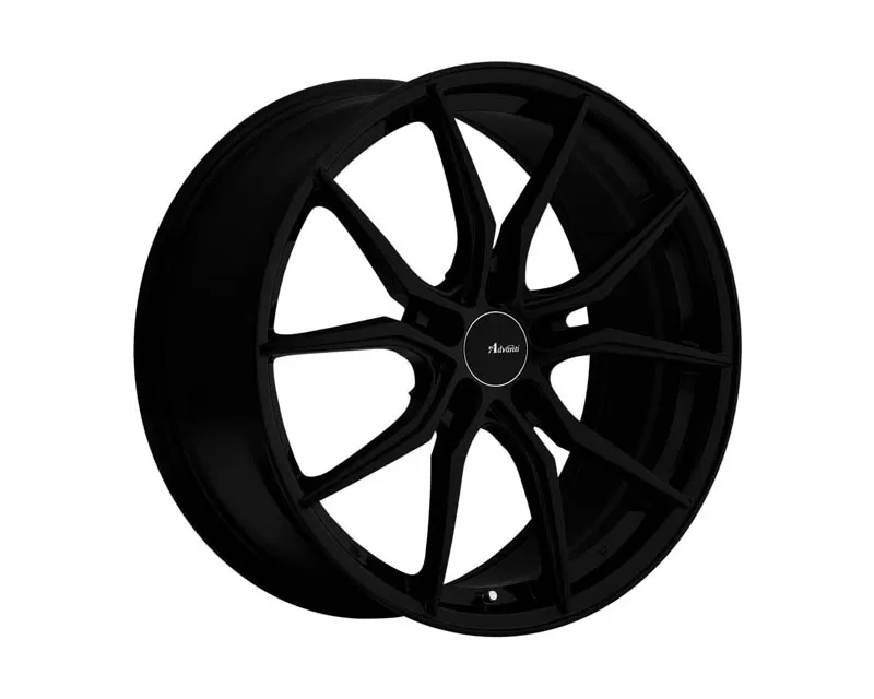 Advanti Racing Hybris Wheel 17x7.5 5x108 45 Gloss Black Wheel - HY7S508455