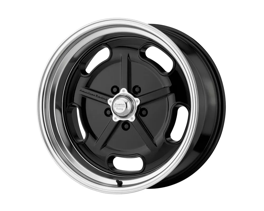 American Racing VN511 Salt Flat  20x8 5x5x114.3 +0mm Gloss Black Diamond Cut Lip Wheel - VN51128012300