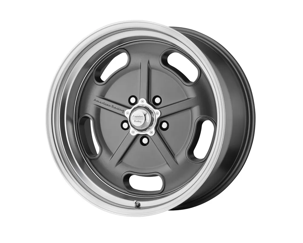 American Racing VN511 Salt Flat  20x9.5 5x5x114.3 +0mm Mag Gray Diamond Cut Lip Wheel - VN51129512400