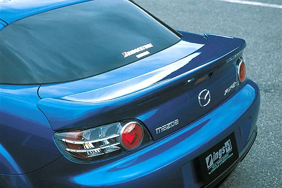 INGS N-Spec Rear Trunk Spoiler FRP Mazda RX-8 03-11 - 00111-00802
