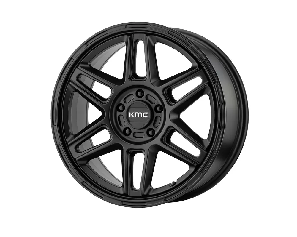 KMC KM716 Nomad Wheel 17x8 5x5x114.3 +38mm Satin Black - KM71678012738