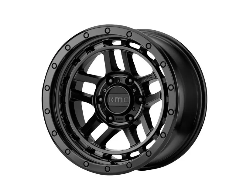 KMC Recon Wheel 18x8.5 6X120 18mm Satin Black - KM54088577718