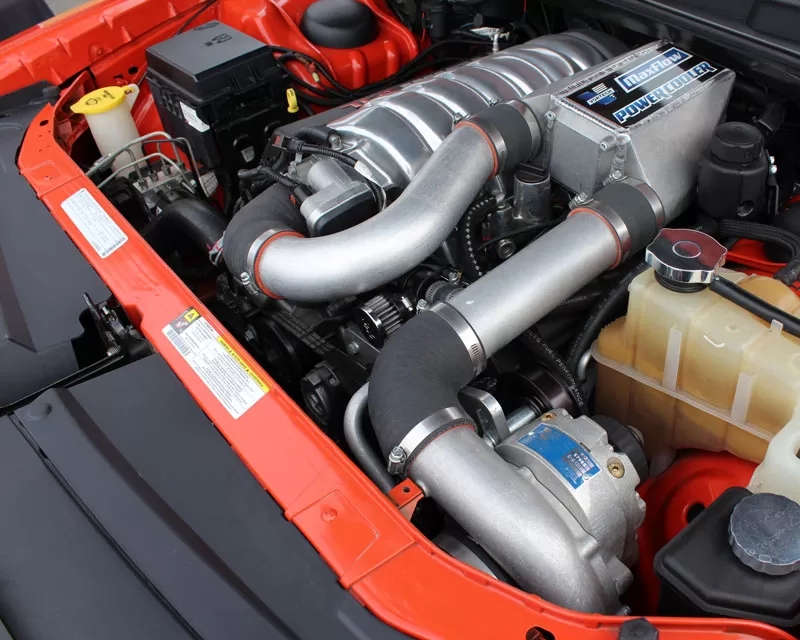 Vortech V-3 Si Polished Supercharger System w/ Charge Cooler Chrysler 300C | Dodge Charger/Magnum/Challenger 6.1L SRT8 06-10 - 4CL218-038L