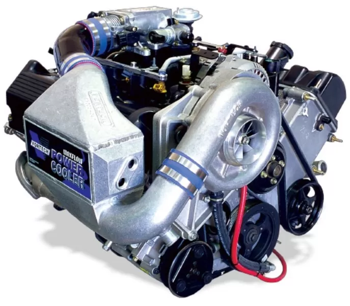 Vortech Satin Charge Cooled Supercharger System w/ V-2 Si Ford Mustang GT 4.6L 1999 - 4FL218-030SQ