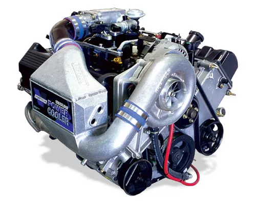 Vortech V-1 H/D Ti Satin Tuner Kit w/ Cooler Ford Mustang GT 4.6L 2V 00-04 - 4FL218-120T