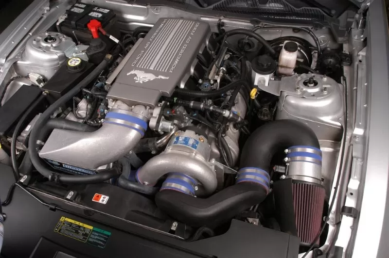 Vortech V-3 Si Satin Tuner Kit w/ Charge Cooler Ford Mustang GT 4.6L 3V 2010 - 4FU218-200L