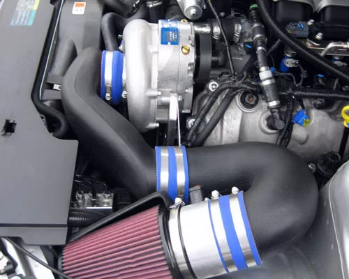 Vortech Satin Supercharger System w/ V-3 Si & Charge Cooler Ford Mustang GT 4.6L V8 2010 - 4FU218-100L