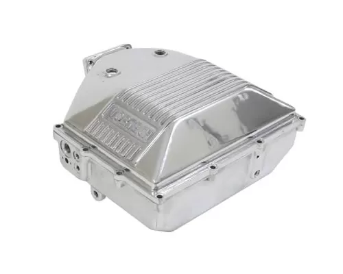 Vortech Universal Polished Carburetor Enclosure Box Assy w/ Throttle Linkage - 8M205-018