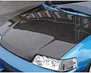 Advan Carbon ZC Design Design Carbon Fiber Hood Honda Civic / CRX 1988-1991 - BKHC88-AC311HCZC