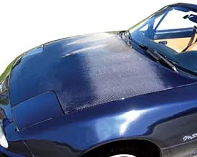 Advan Carbon OEM Style Carbon Fiber Hood Mazda MX-5 Miata 1990-1997 - BKMaM90-AC735HC