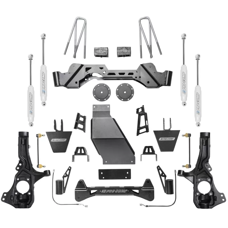 Pro Comp 5.5-Inch Stage I Lift Kit with Front & Rear Twin Tube Shocks GM 2500 HD 2020 - K1097B