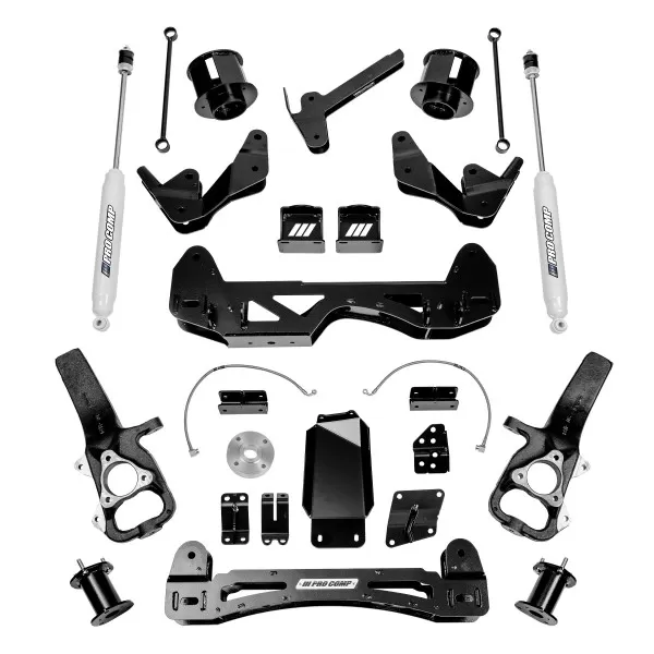 Pro Comp 6in Stage 1 Suspension Kit with ES9000 Rear Shocks Dodge Ram 1500 2019 with 20" Wheels - K2103B