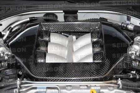 Seibon Carbon Fiber Engine Cover Nissan GT-R 2009-2021 - EC0910NSGTR