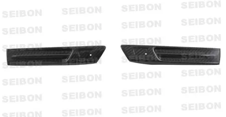 Seibon Carbon Fiber Fender Duct Logo Nissan GT-R 2009-2022 - FDL0910NSGTR