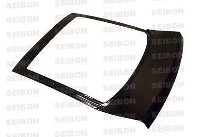 Seibon Carbon Fiber OEM-Style Rear Hatch Trunk Lid Nissan 240SX S13 Hatchback 1989-1994 - TL8994NS240HB