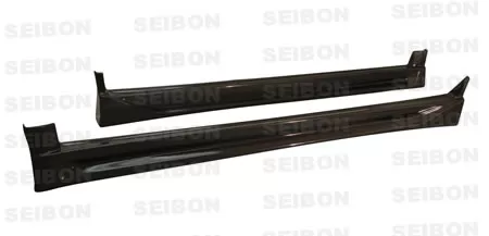 Seibon Carbon Fiber CW-Style Side Skirts Subaru Impreza | WRX 2002-2003 - SS0203SBIMP-CW
