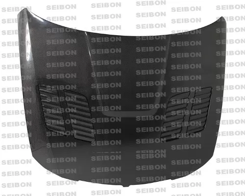 Seibon GTR Style Carbon Fiber Hood BMW 3-Series 4dr E90 2005-2008 - HD0507BMWE90-GTR