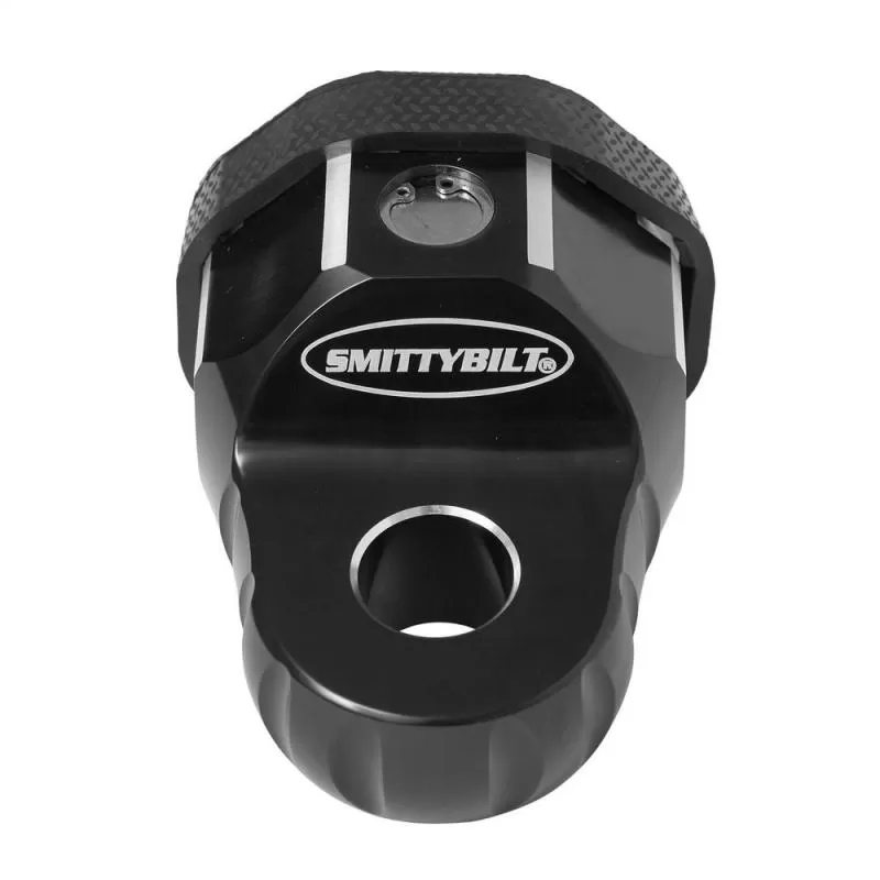 Smittybilt Winch Shackle Aluminum For 3/4 Inch and 7/8 Inch D-Rings Black Powdercoat Smittybilt - 2820