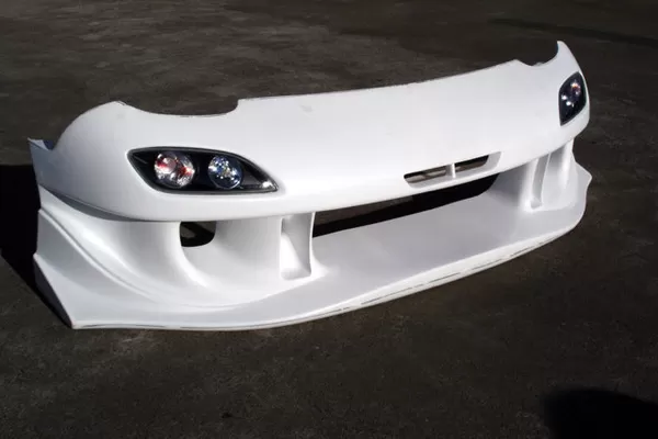 RE Amemiya AD Facer N1 05 Model Front Bumper without Turn Signals Mazda RX-7 FD3S 93-02 - REA-D0-022030-191