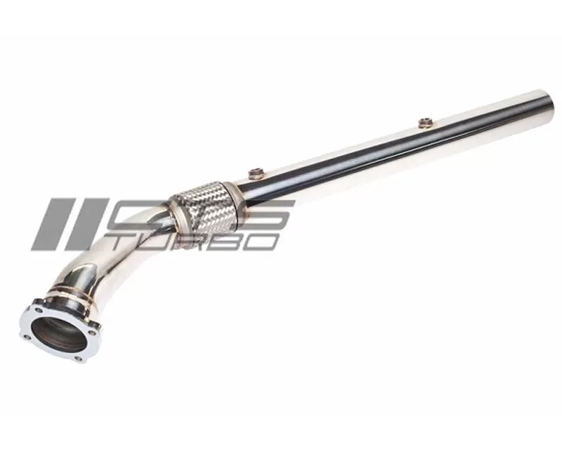 CTS Turbo Stainless Steel Downpipe with Catalytic Converter Volkswagen MK4 Jetta 1.8T 99-06 - CTS-EXH-DP-0002-CAT