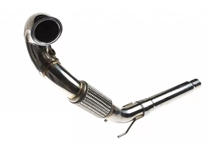 CTS Turbo Stainless Steel Downpipe with Catalytic Converter Volkswagen MK7 Golf R 15-17 - CTS-EXH-DP-0015-CAT
