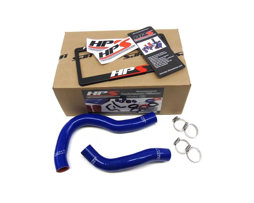 HPS Blue Reinforced Silicone Radiator Hose Kit Coolant for Acura 02-06 RSX - 57-1001-BLUE