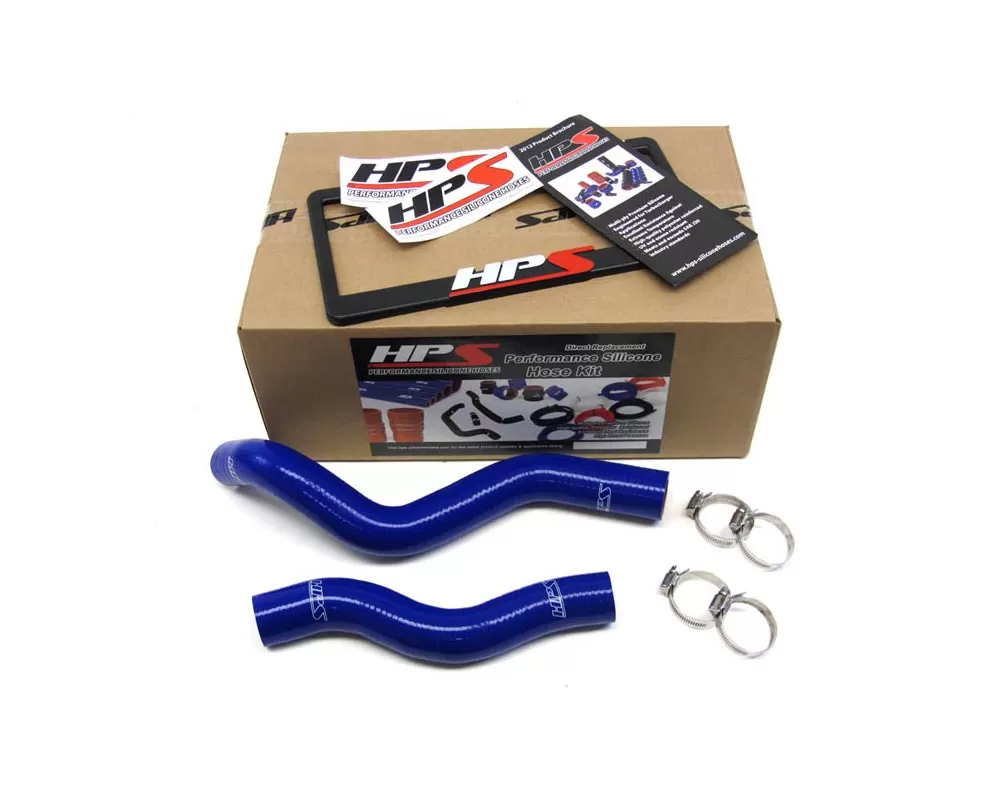 HPS Blue Reinforced Silicone Radiator Hose Kit Coolant for Honda 06-11 Civic Non Si R18A1 R16 - 57-1022-BLUE