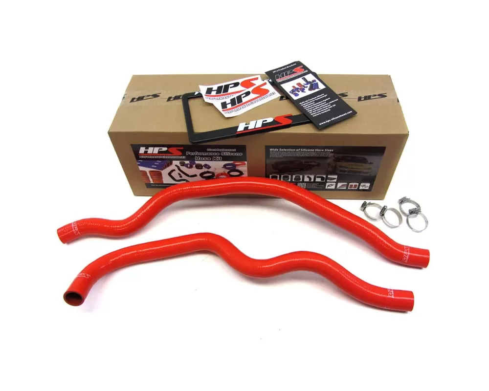 HPS Red Reinforced Silicone Radiator Hose Kit Coolant for Honda 00-09 S2000 AP1 AP2 - 57-1024-RED